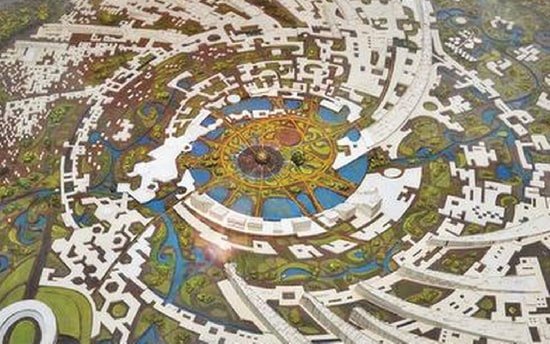 Auroville galaxy plan