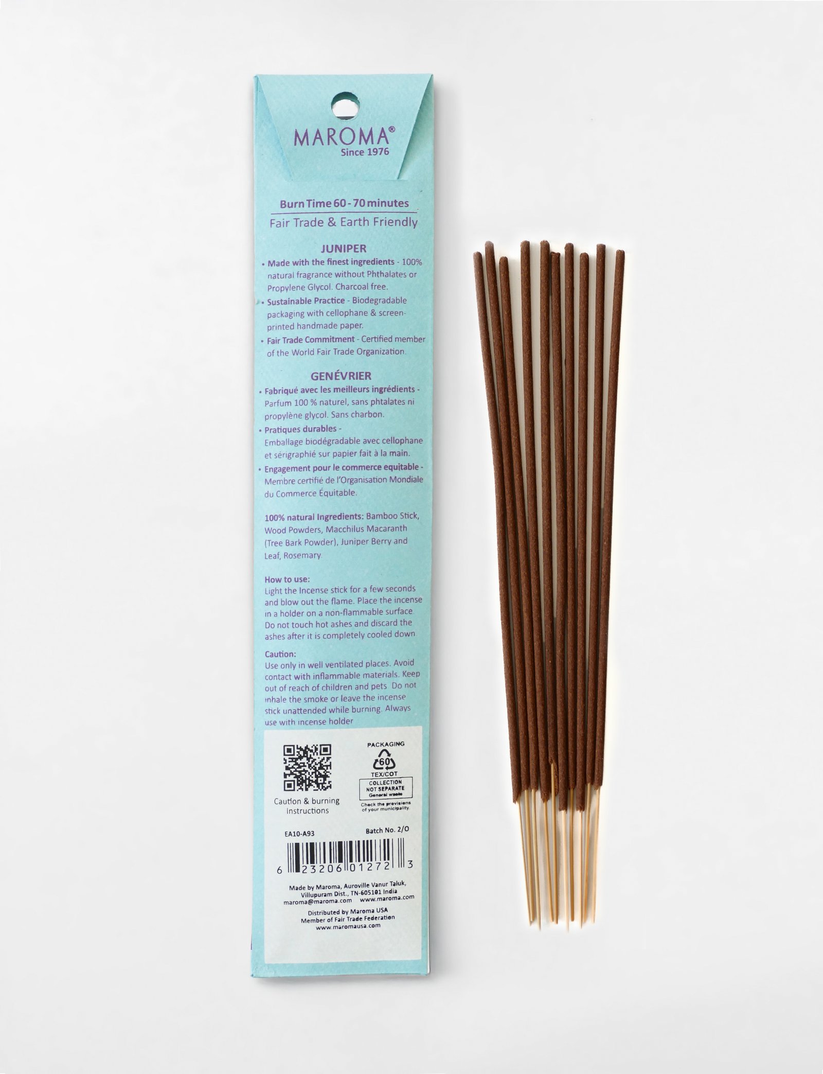 Juniper Incense Sticks view 2