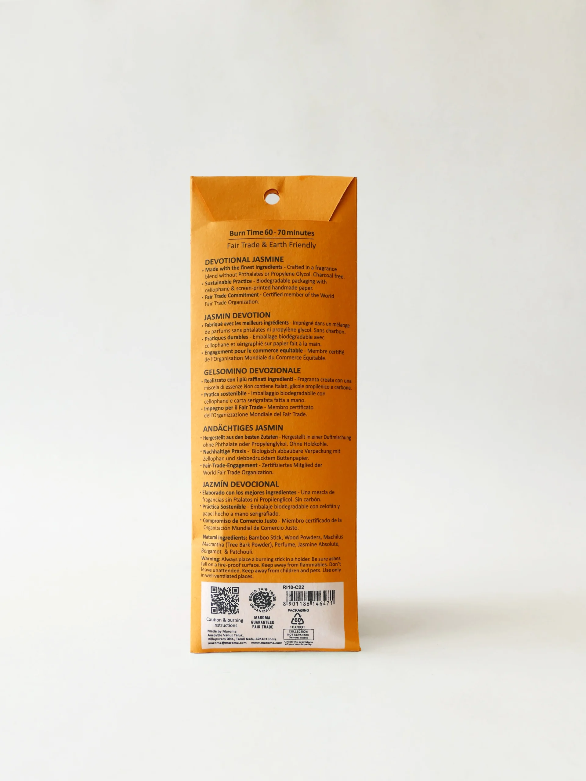 Devotional Jasmine Guru Incense – Pack of 50 view 3
