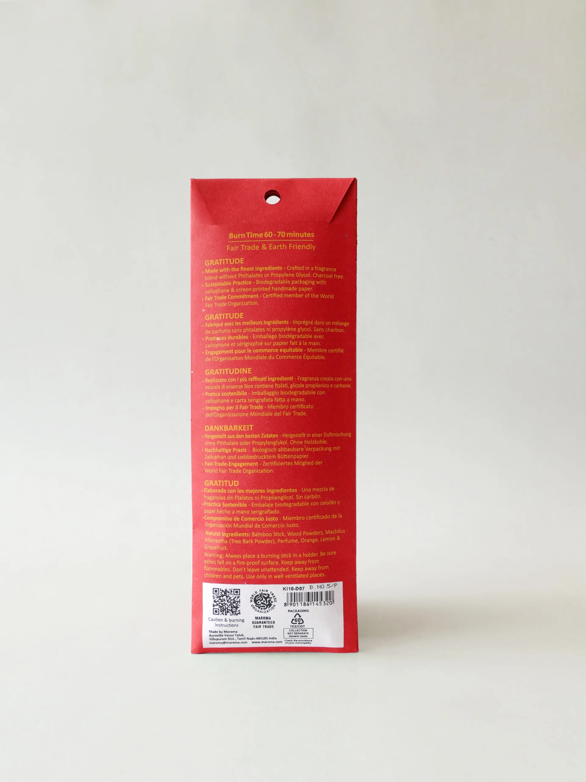 Gratitude Kalki Incense – 50 Sticks view 3