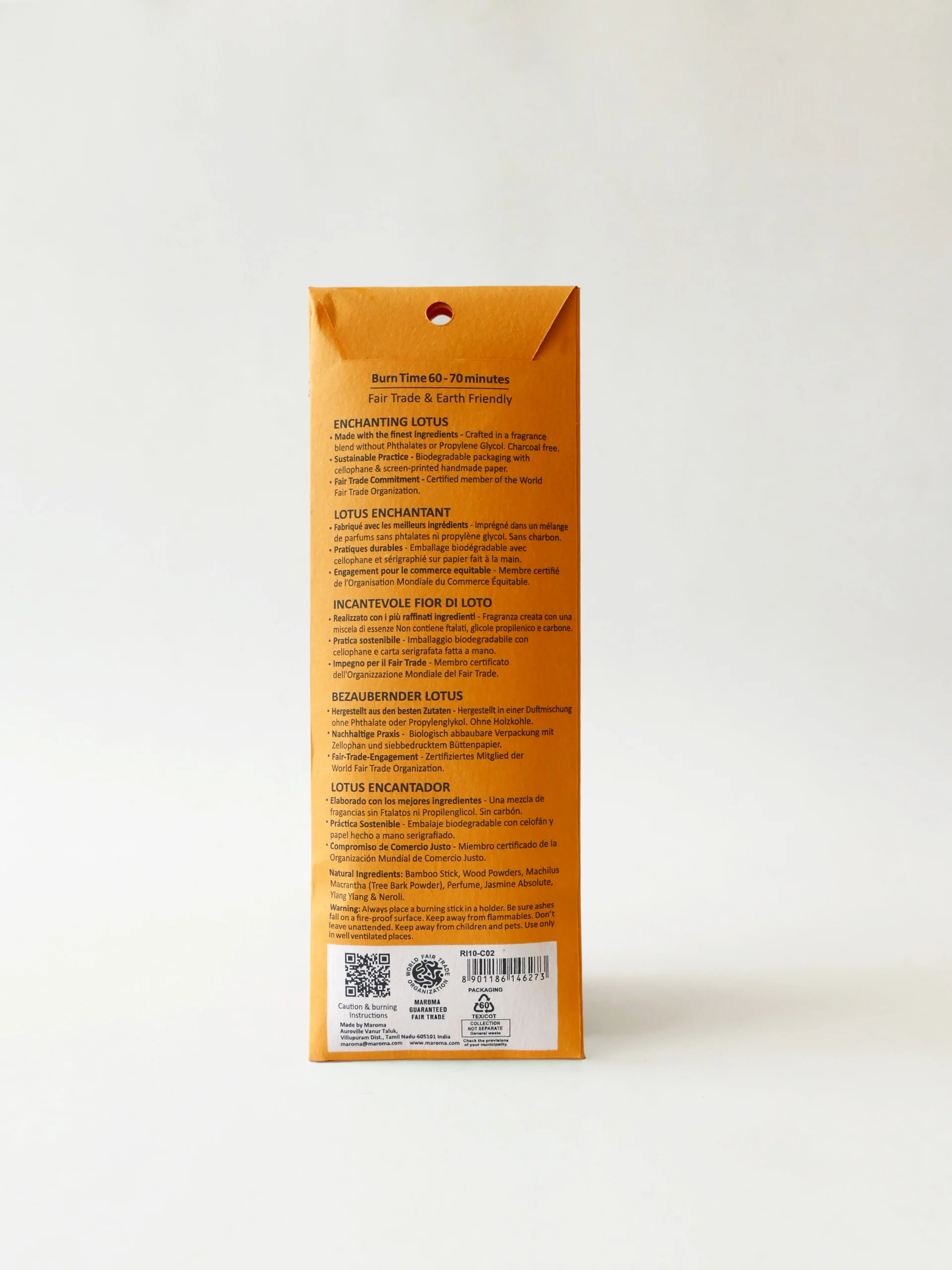 Enchanting Lotus Guru Incense – Pack of 50 view 3