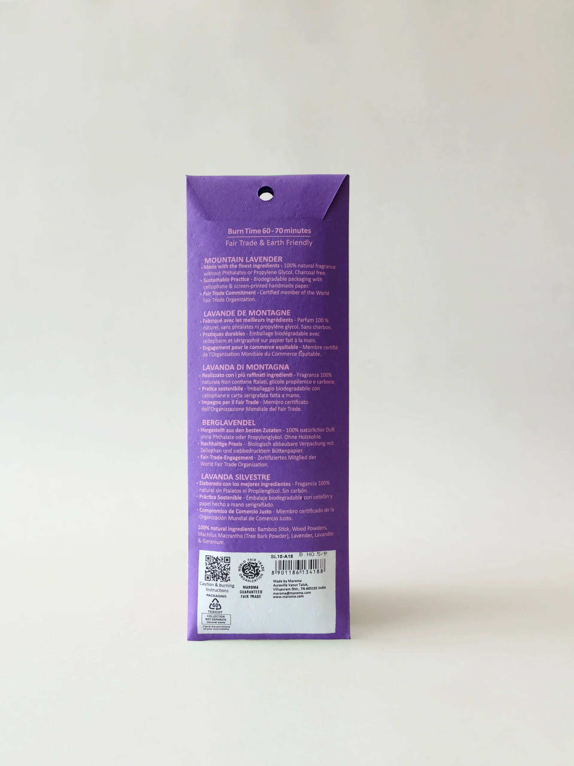 Mountain Lavender Sama Incense – Pack of 50 view 3