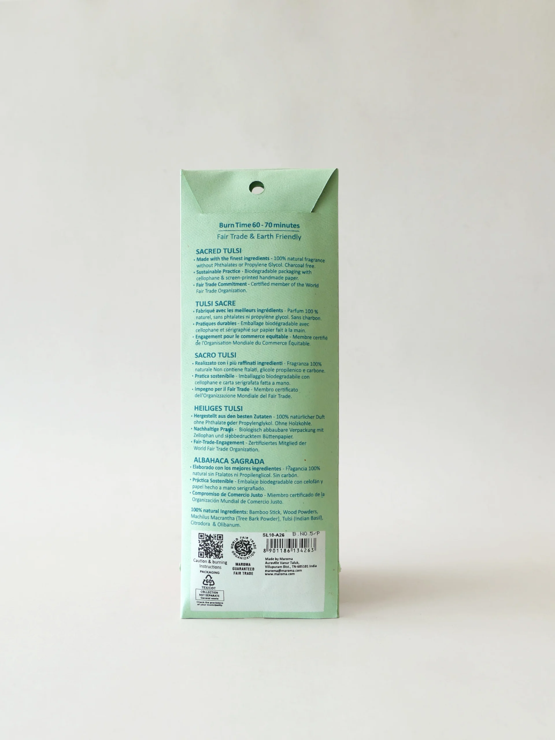 Sacred Tulsi Sama Incense – Pack of 50 view 3