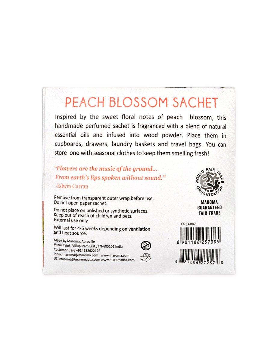 Peach Blossom Perfumed Sachet view 2