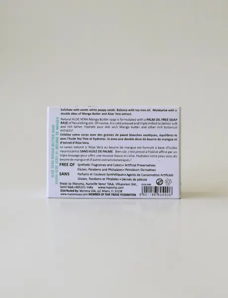 Aloe Vera Mild Scrub Soap view 4