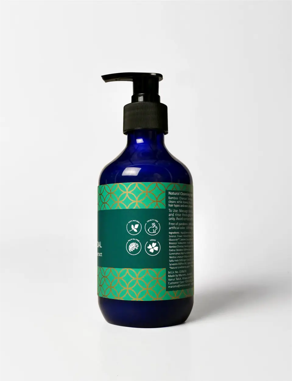 Bamboo Charcoal Shampoo with Hibiscus Flower Extract view 3