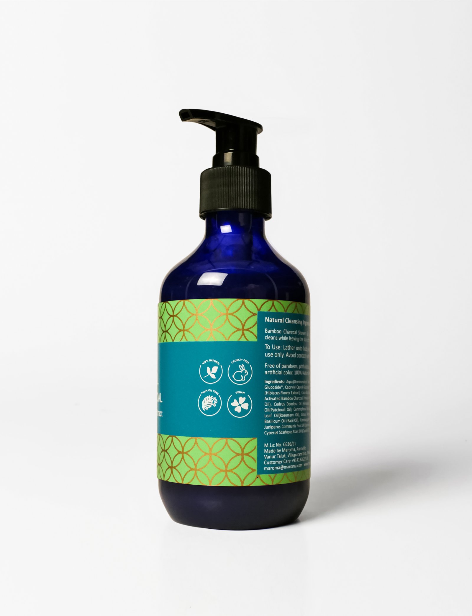 Bamboo Charcoal Shower Gel view 3