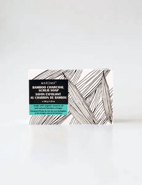 Bamboo Charcoal Scrub Soap view 3