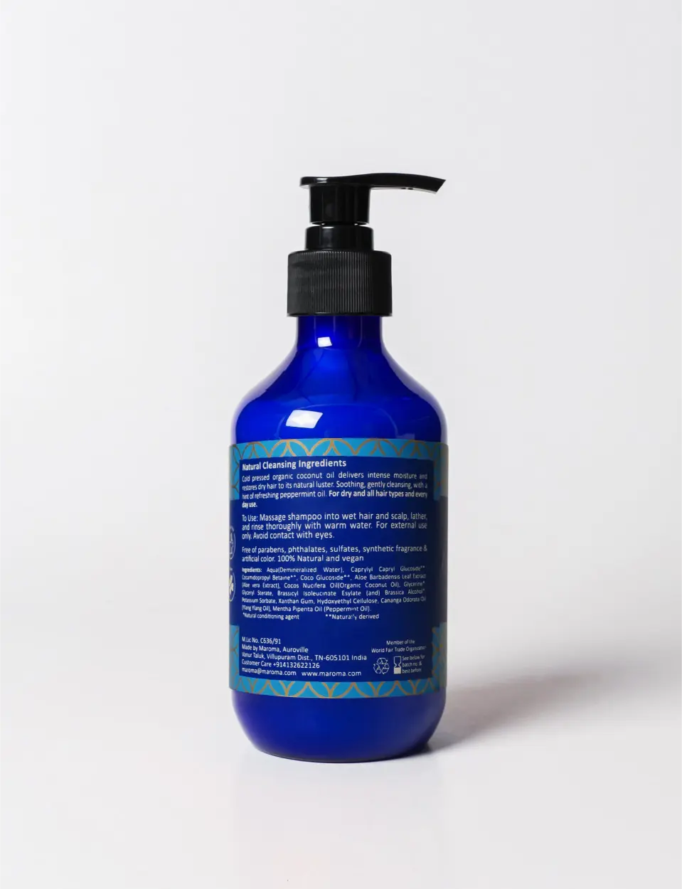 Coconut Shampoo with Aloe Vera Extract view 2