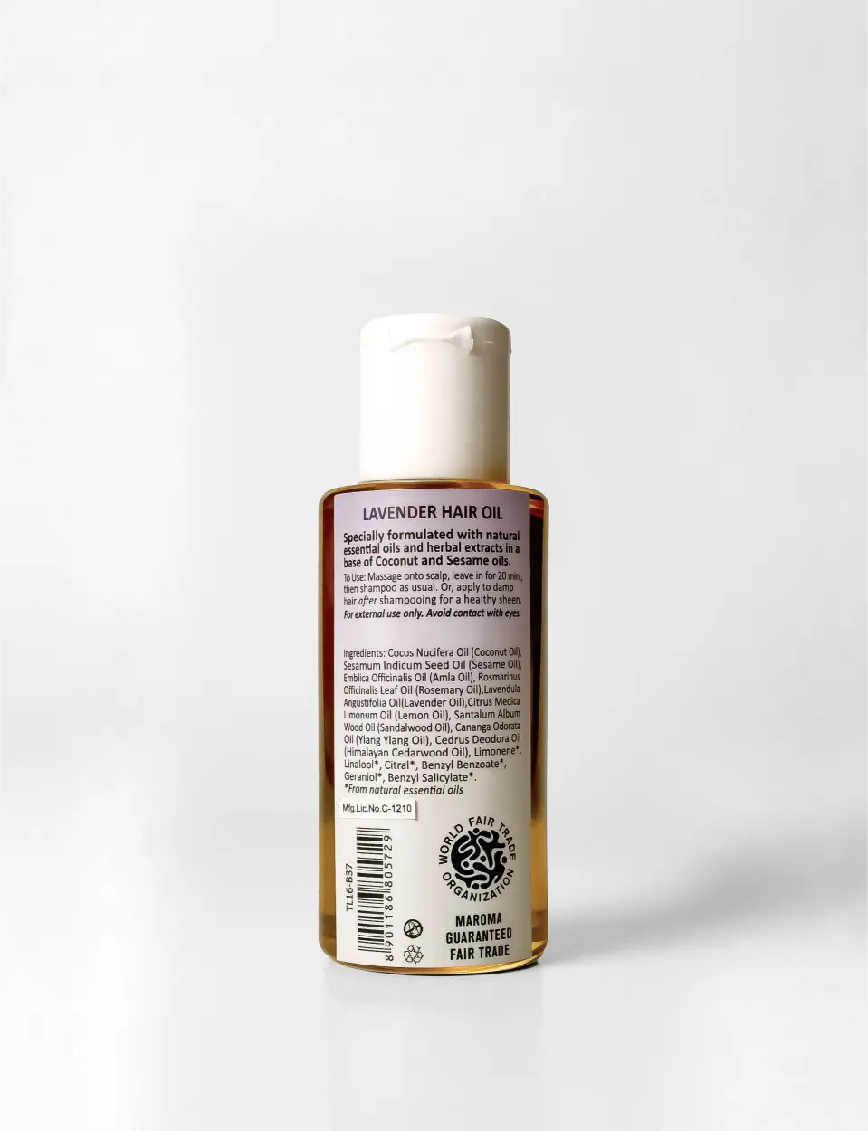 Lavender Hair Oil with Rosemary and Amla Oil view 2