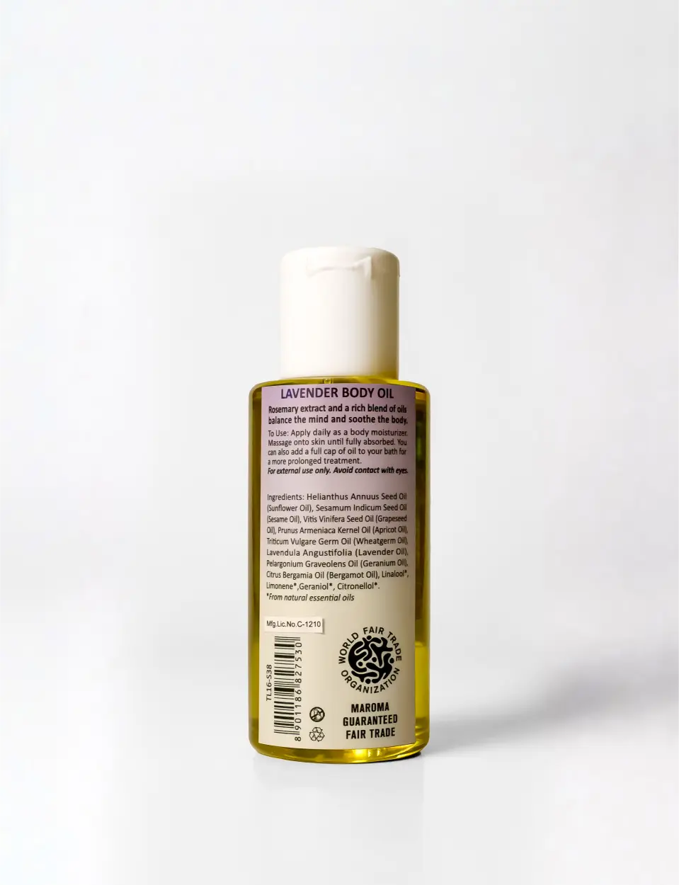 Lavender Body Oil view 2