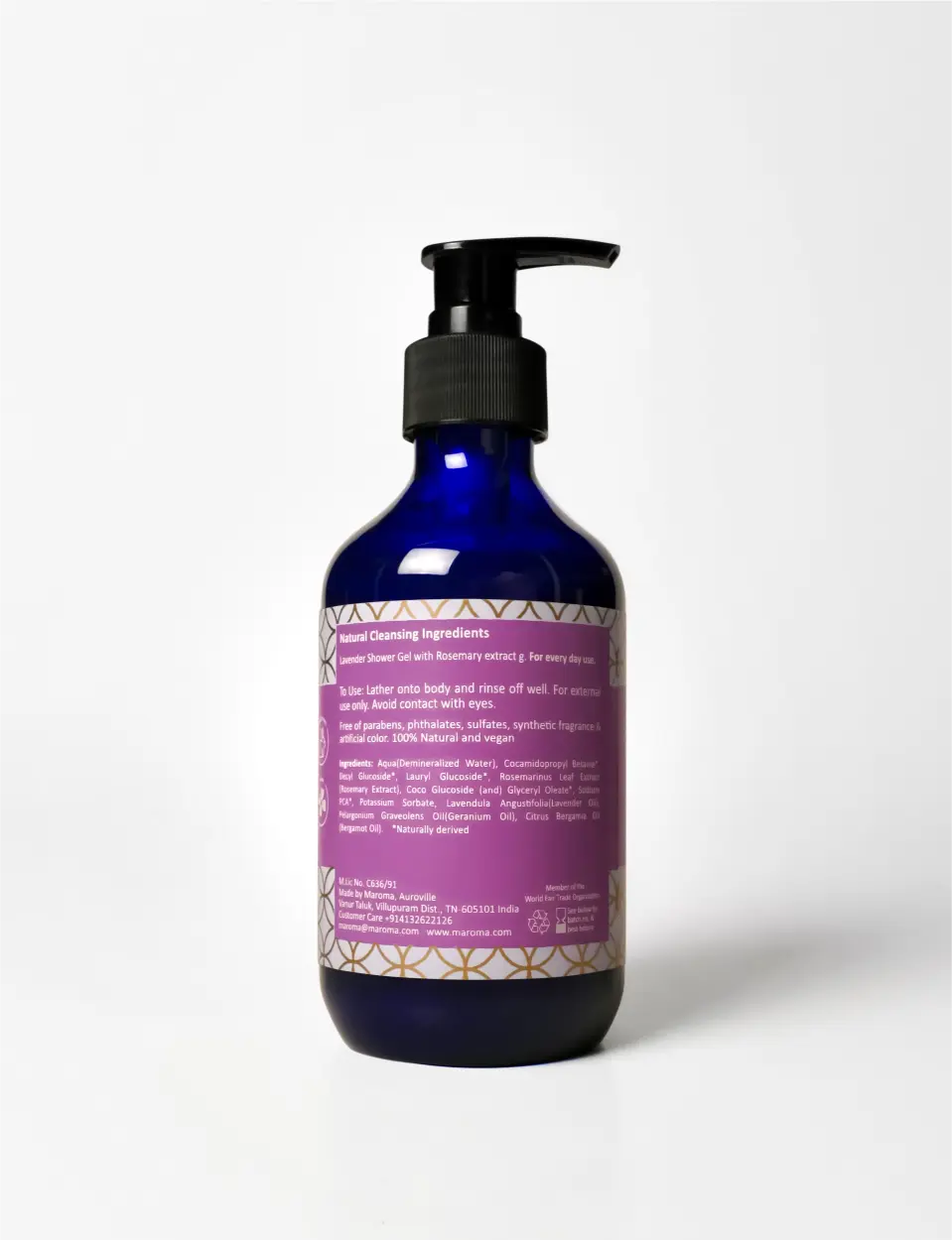 Lavender Shower Gel view 2