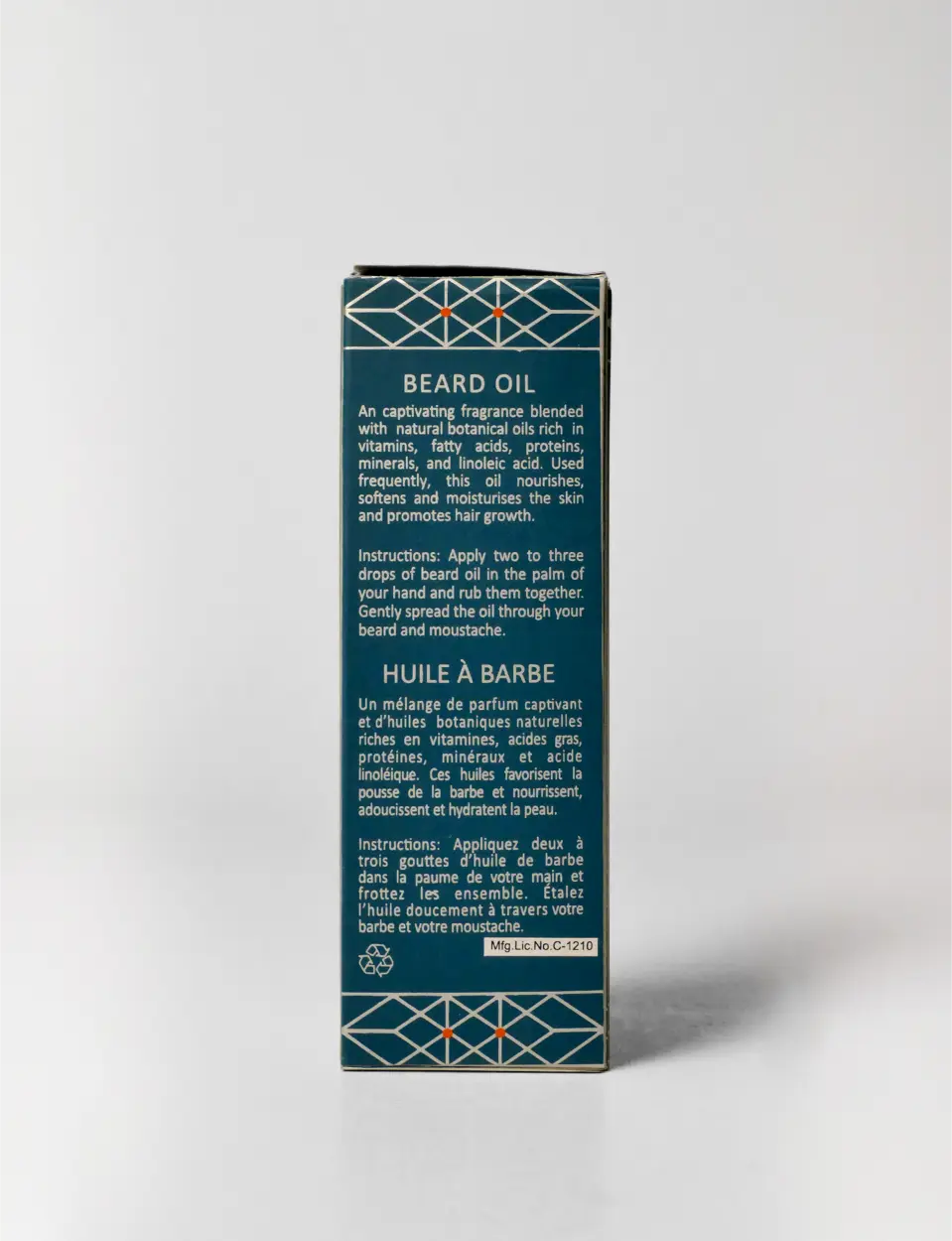 Orange Patchouli Men’s Beard Oil view 4