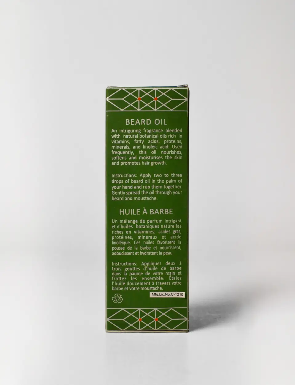 Tonka Vetiver Men’s Beard Oil view 4