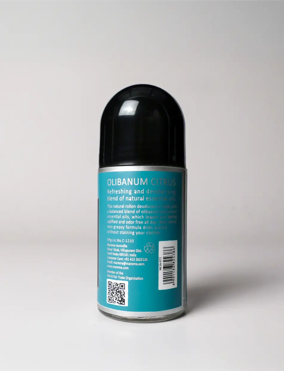 Olibanum Citrus Men’s Deodorant – Emanate view 3