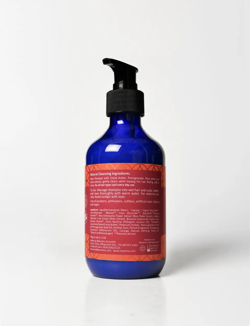 Rose Shampoo with Pomegranate Extract view 2