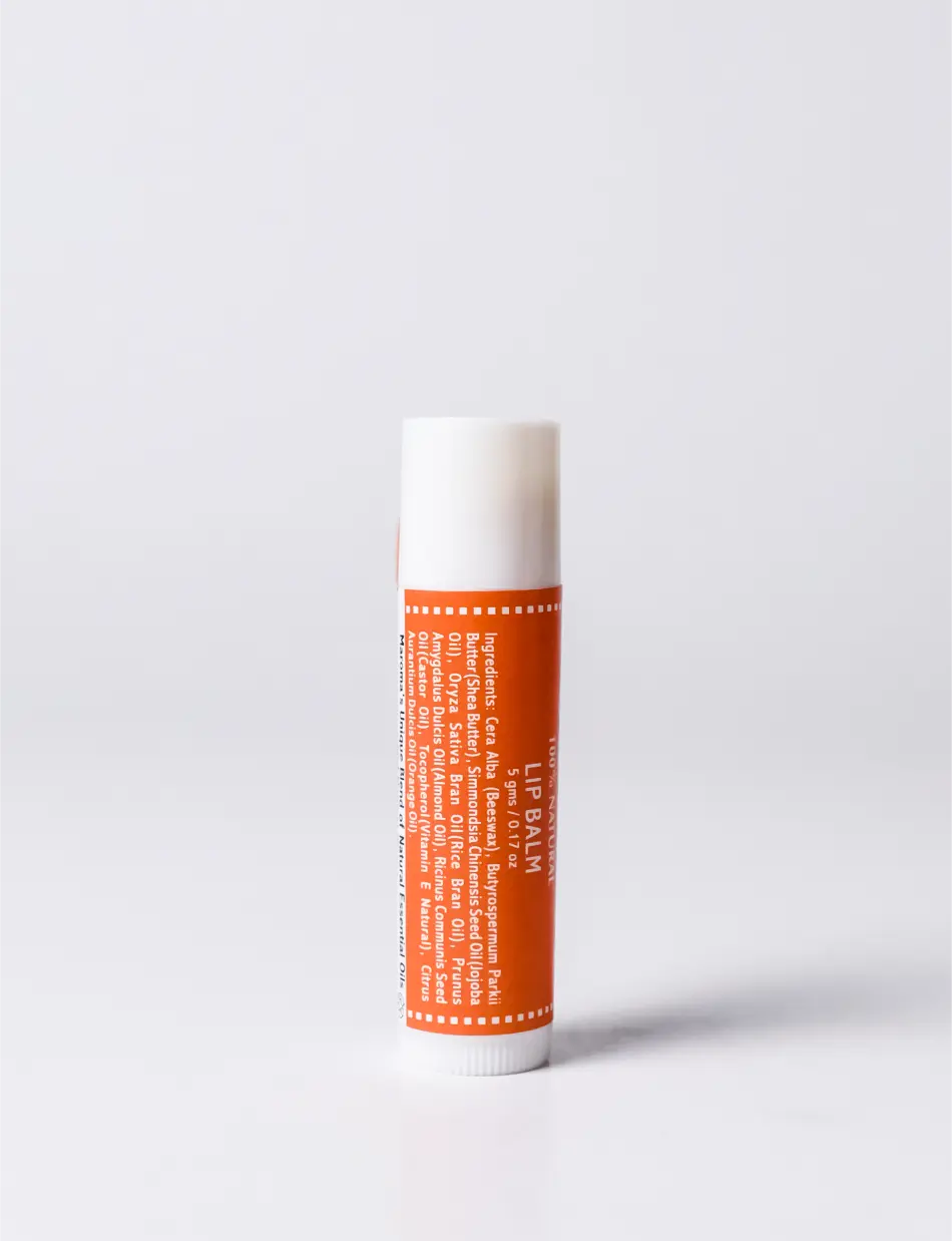 Orange Lip Balm view 3