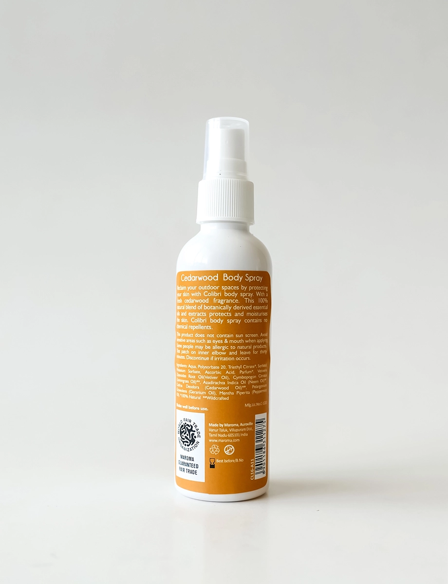 Colibri Cedarwood Body Spray view 2