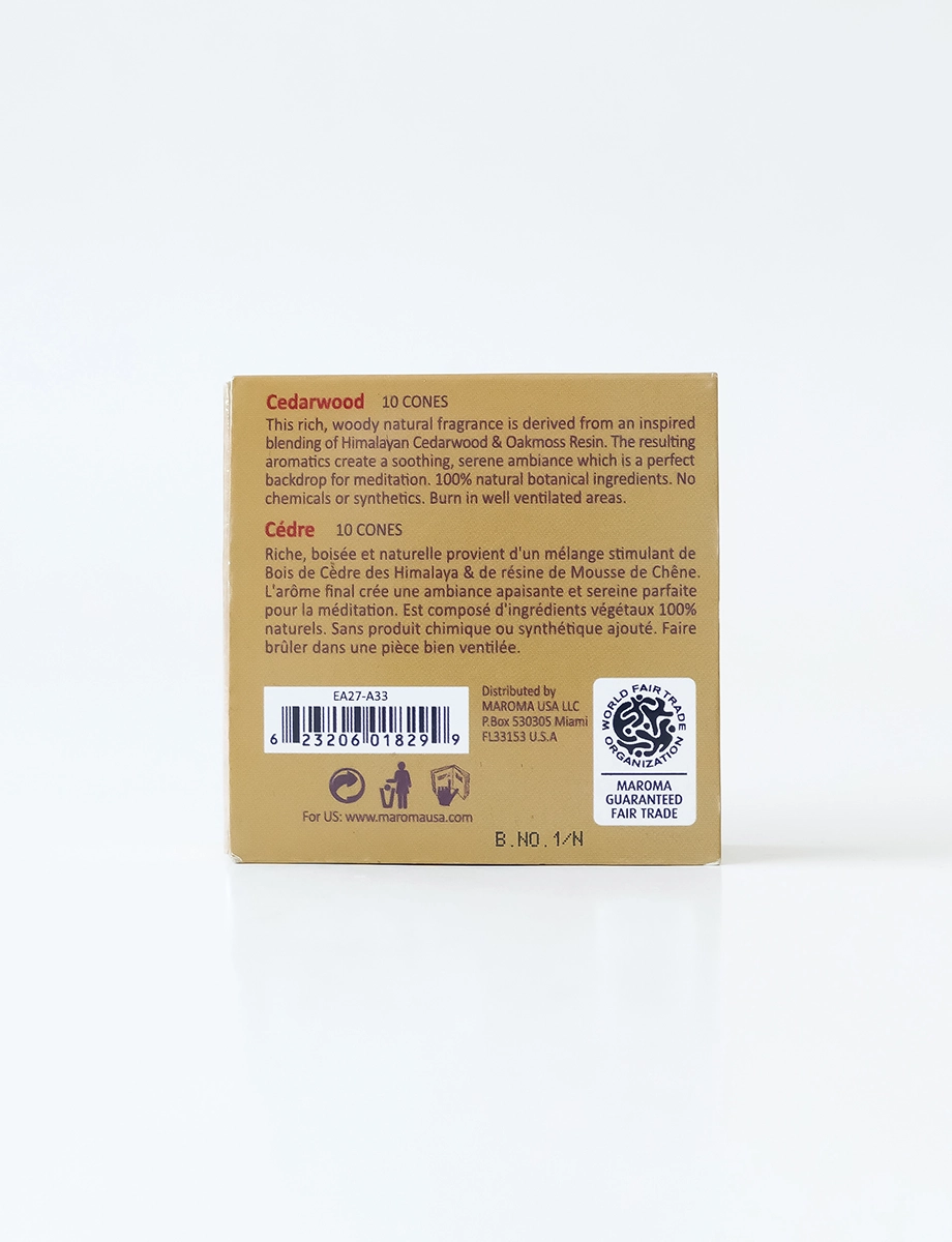 Cedarwood Cone Incense view 3