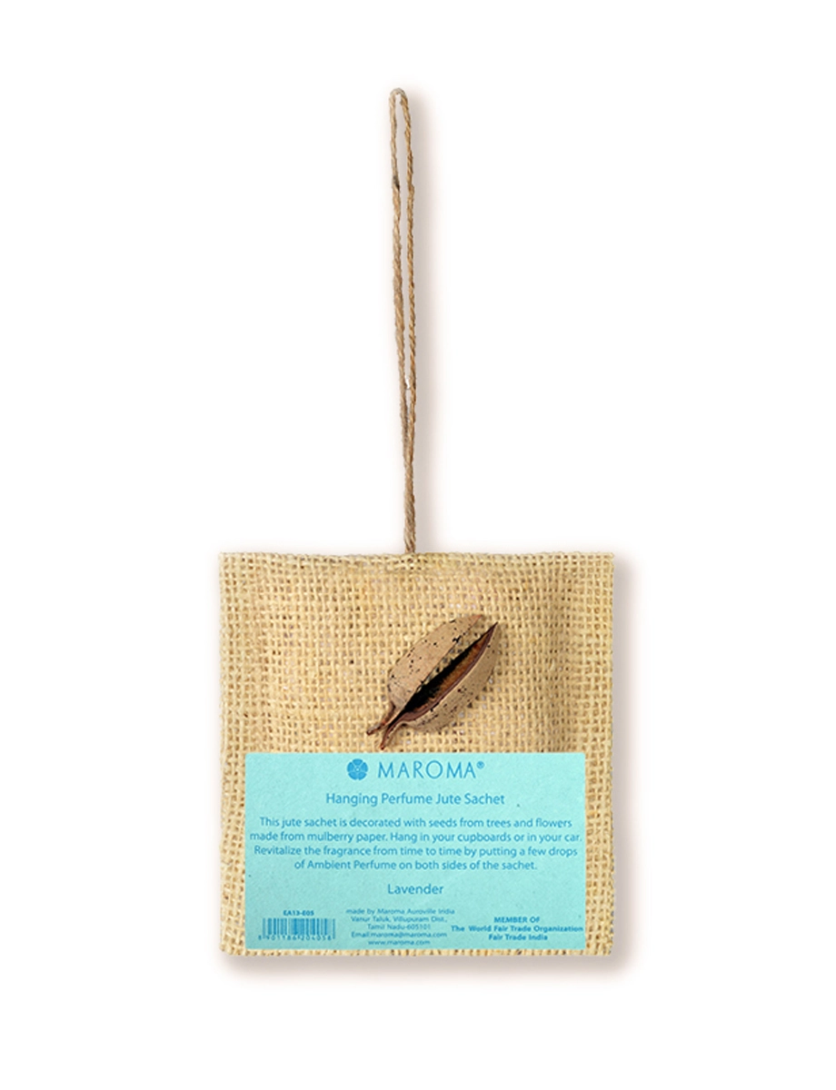 Lavender Jute Sachet view 3