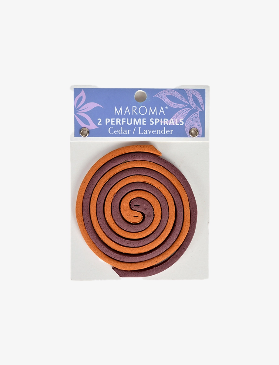 Cedar and Lavender Perfume Spirals view 2