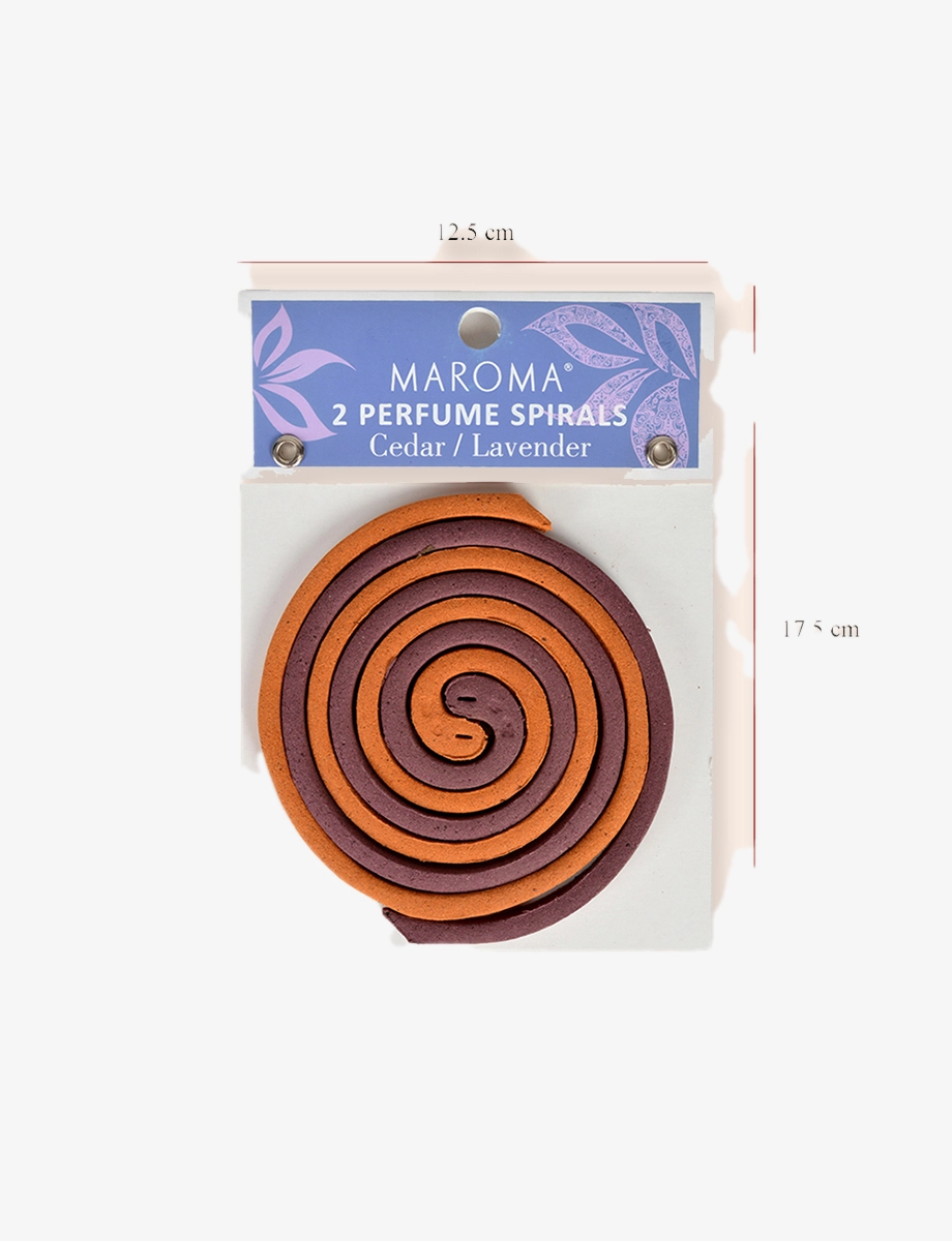 Cedar and Lavender Perfume Spirals view 5
