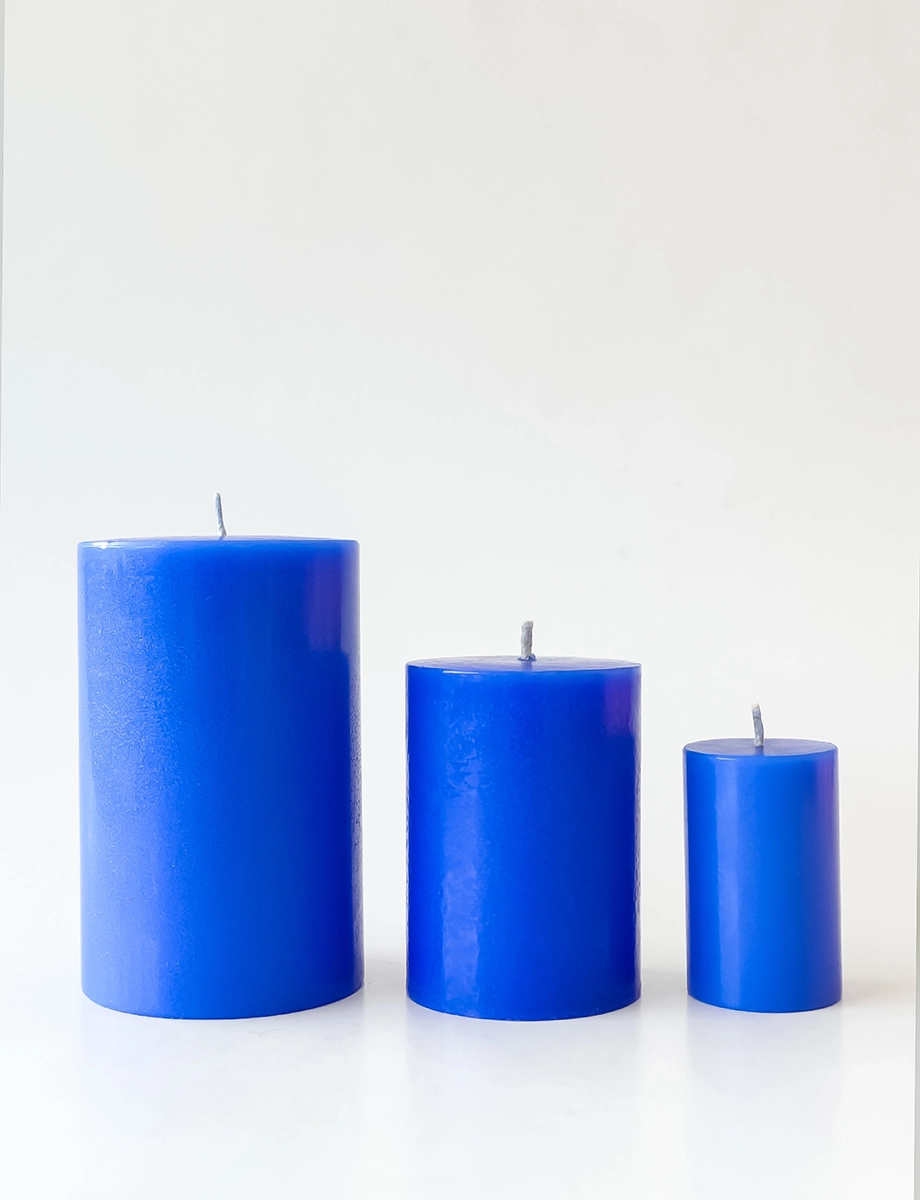 Into the Night Pillar Candle view 2