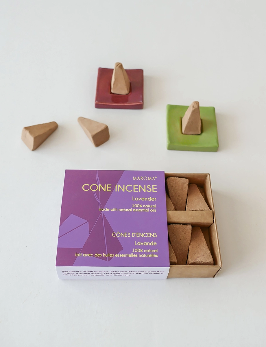 Lavender Cone Incense view 2