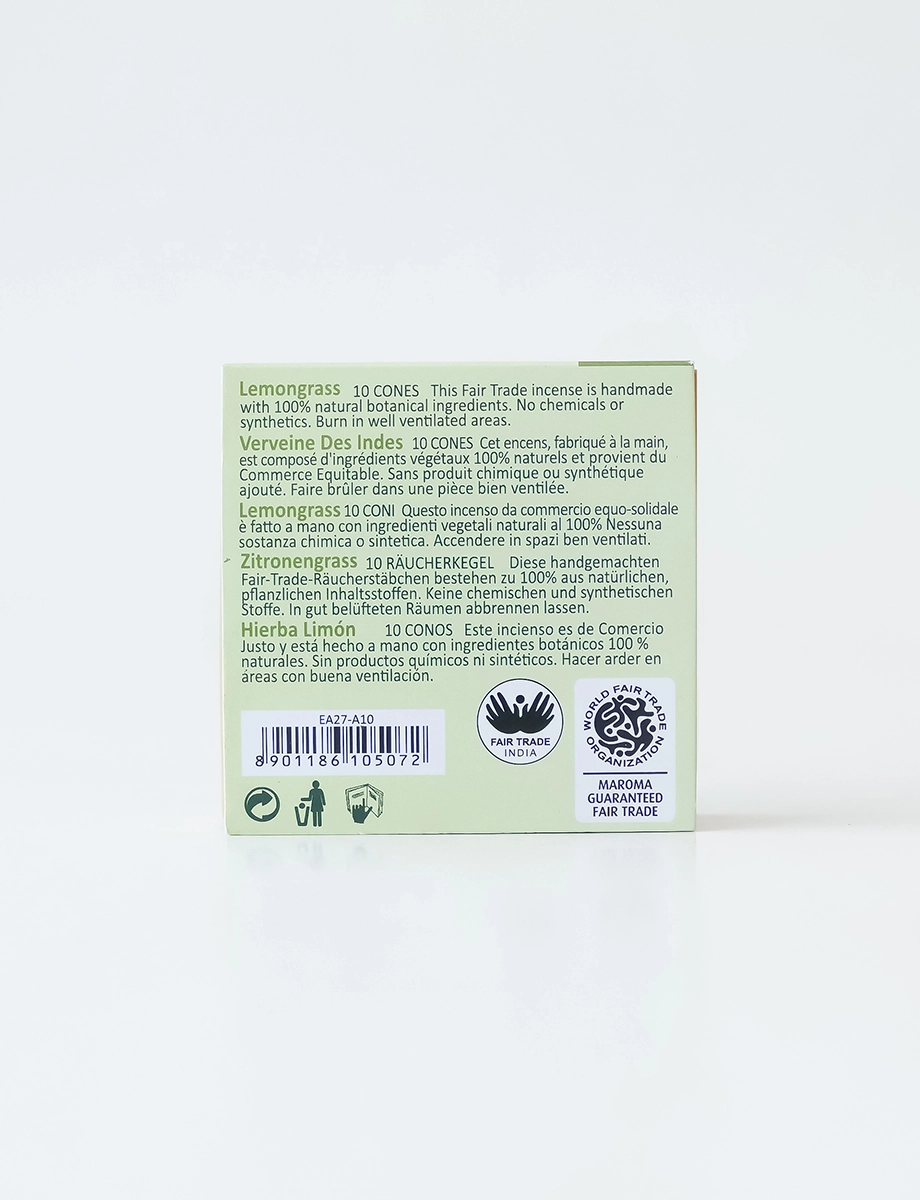 Lemongrass Cone Incense view 3