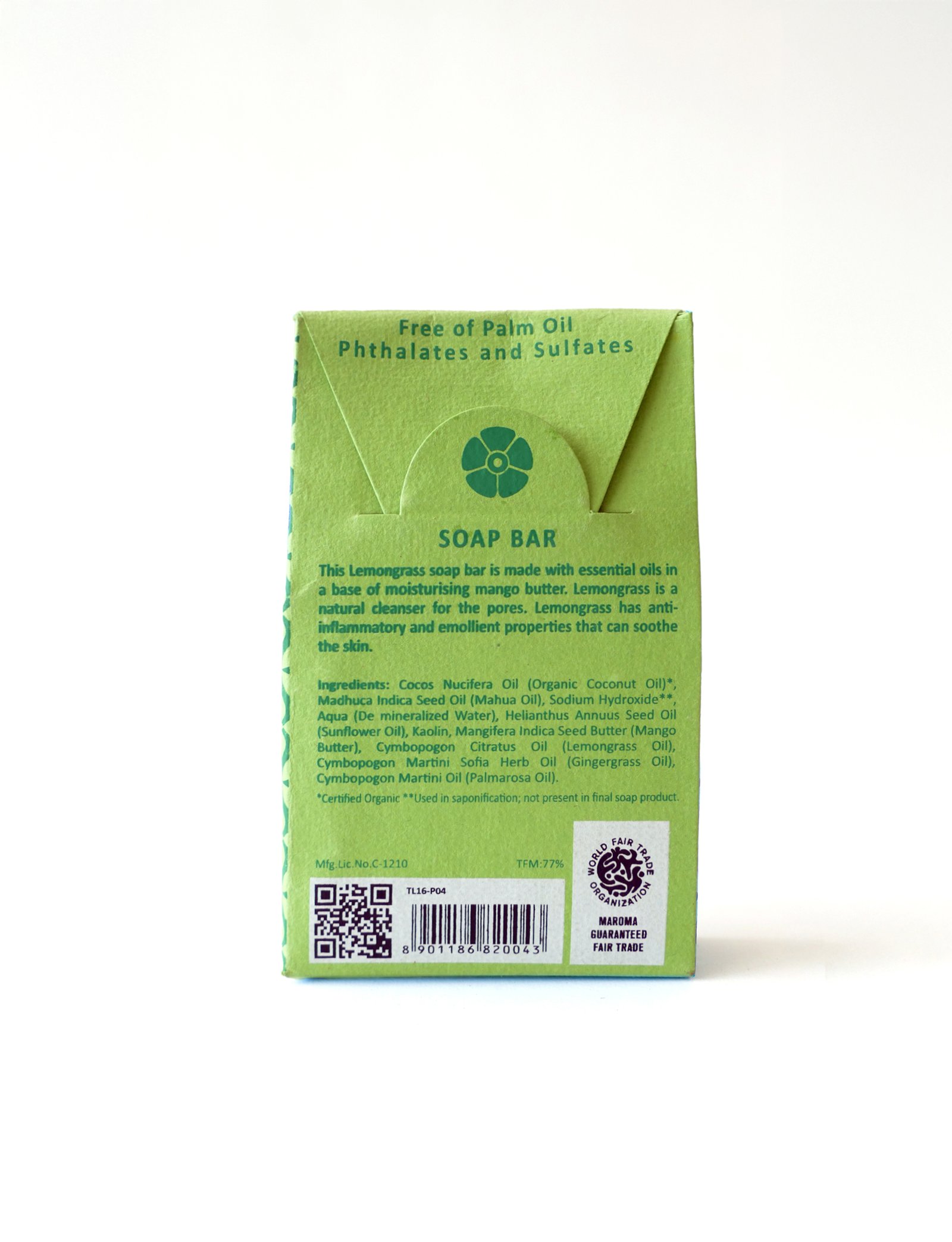 Lemongrass Soap Bar with Mango Butter view 4