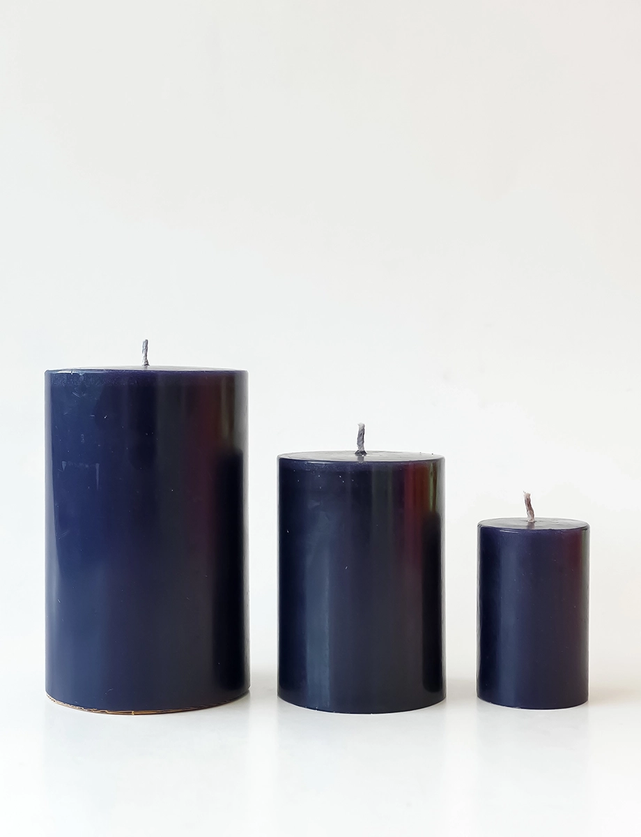 Opium Flower Pillar Candle view 2