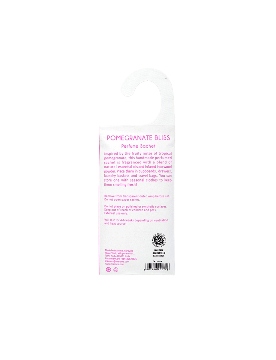 Pomegranate Bliss Hanging Perfumed Sachet view 2