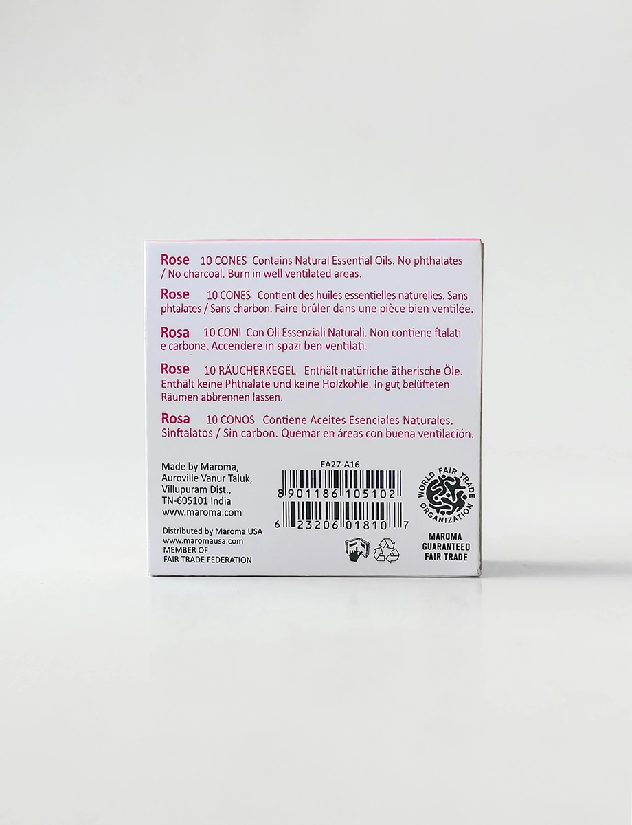 Rose Cone Incense view 3