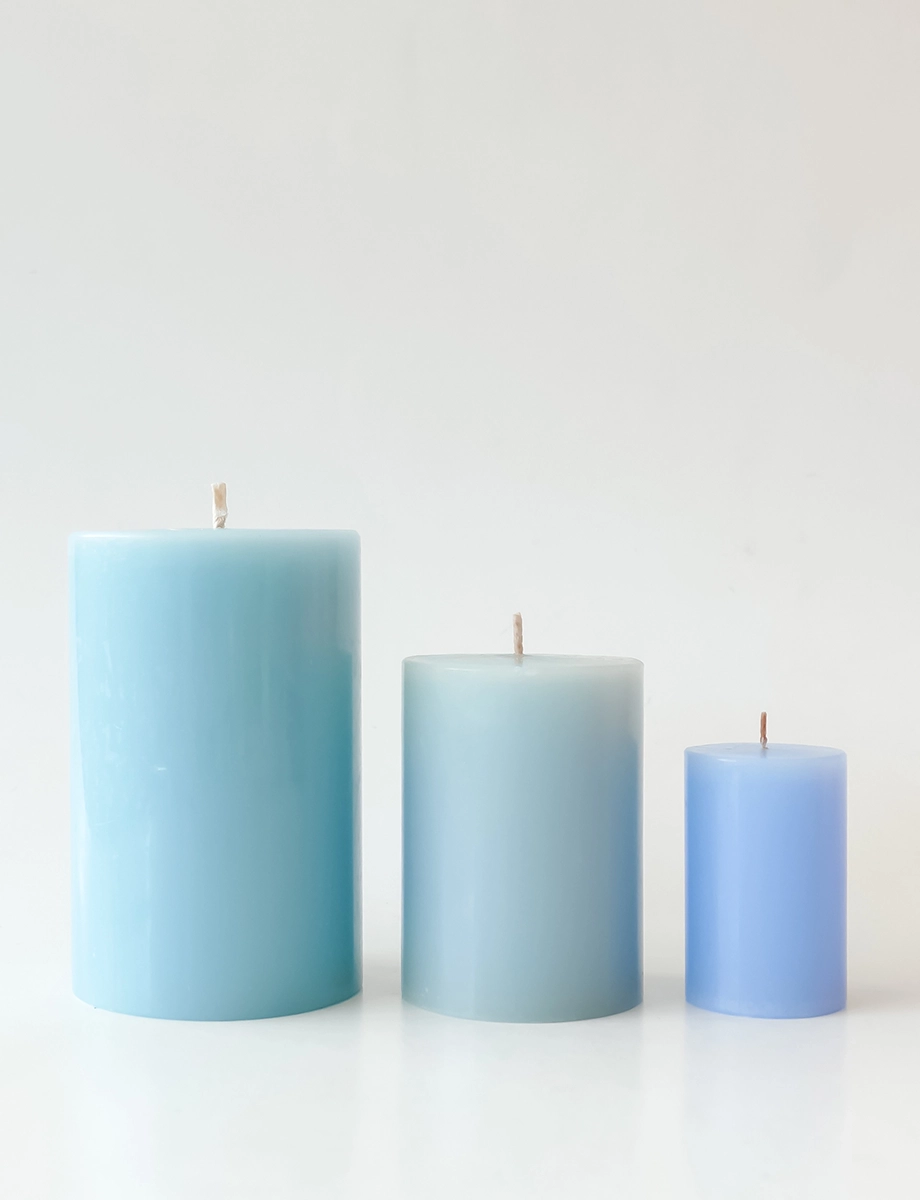 Vanilla Pillar Candle view 2