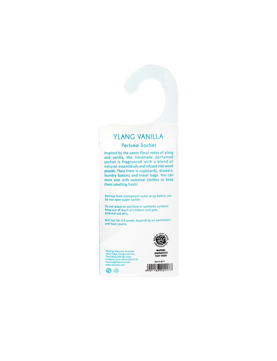 Ylang Vanilla Hanging Perfumed Sachet view 2