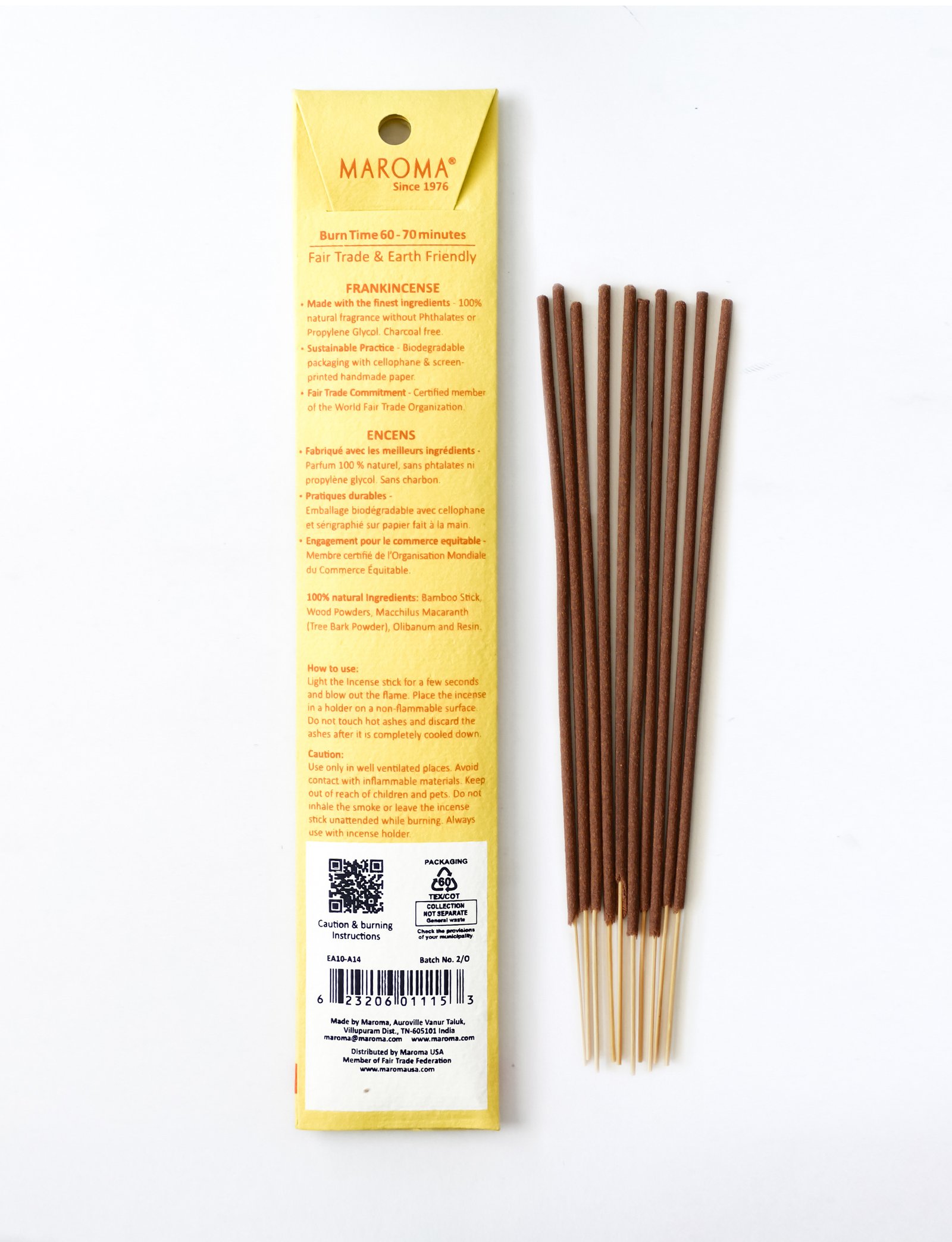 Frankincense Incense Sticks view 2