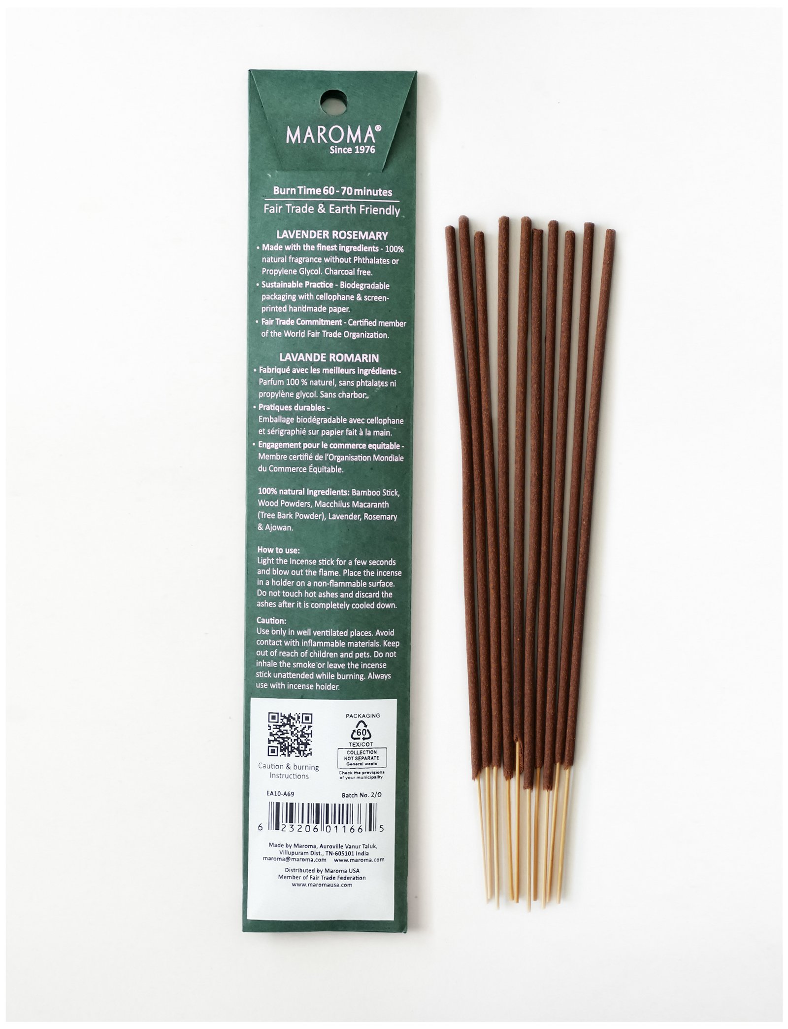 Lavender Rosemary Incense Sticks view 2