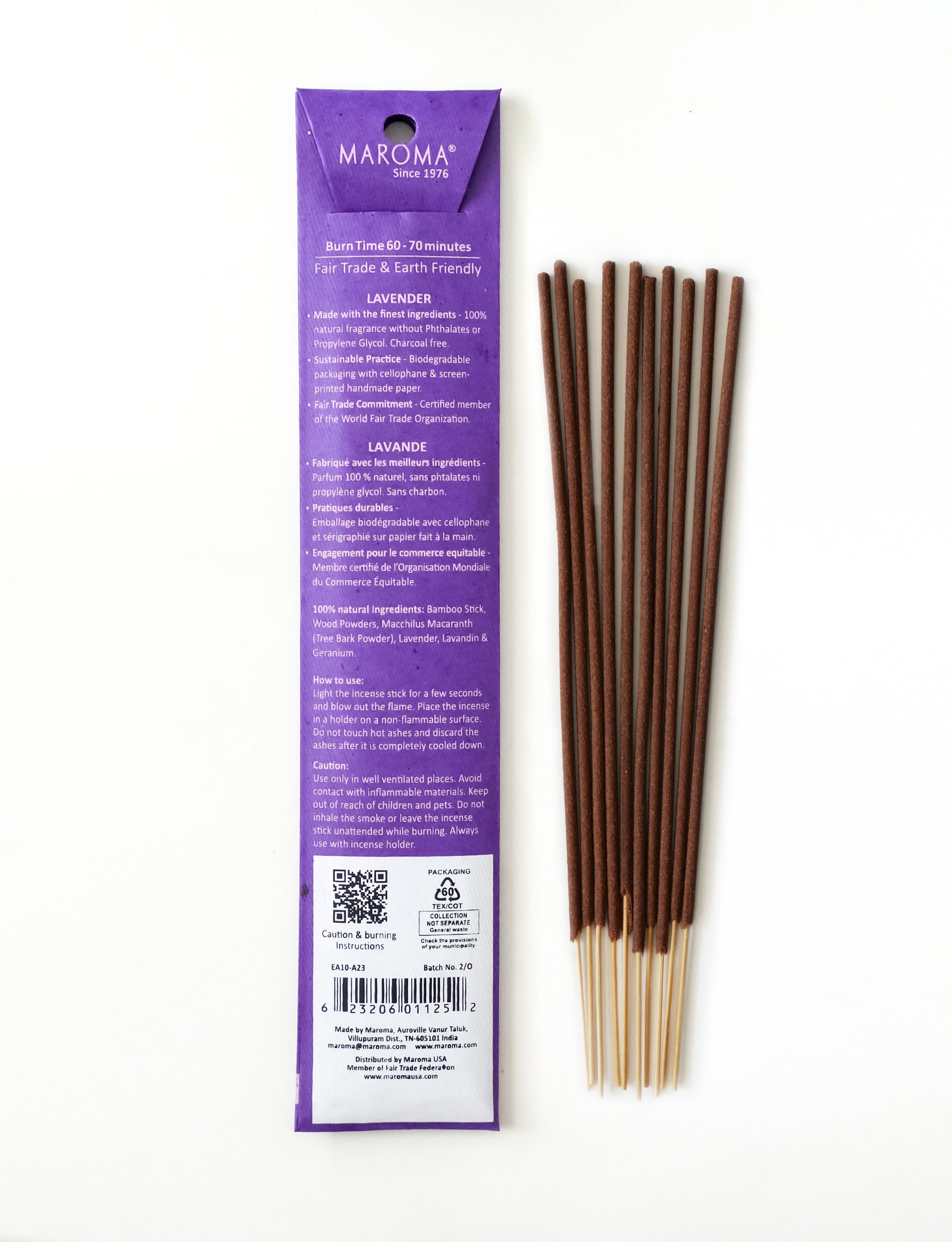Lavender Incense Sticks view 2