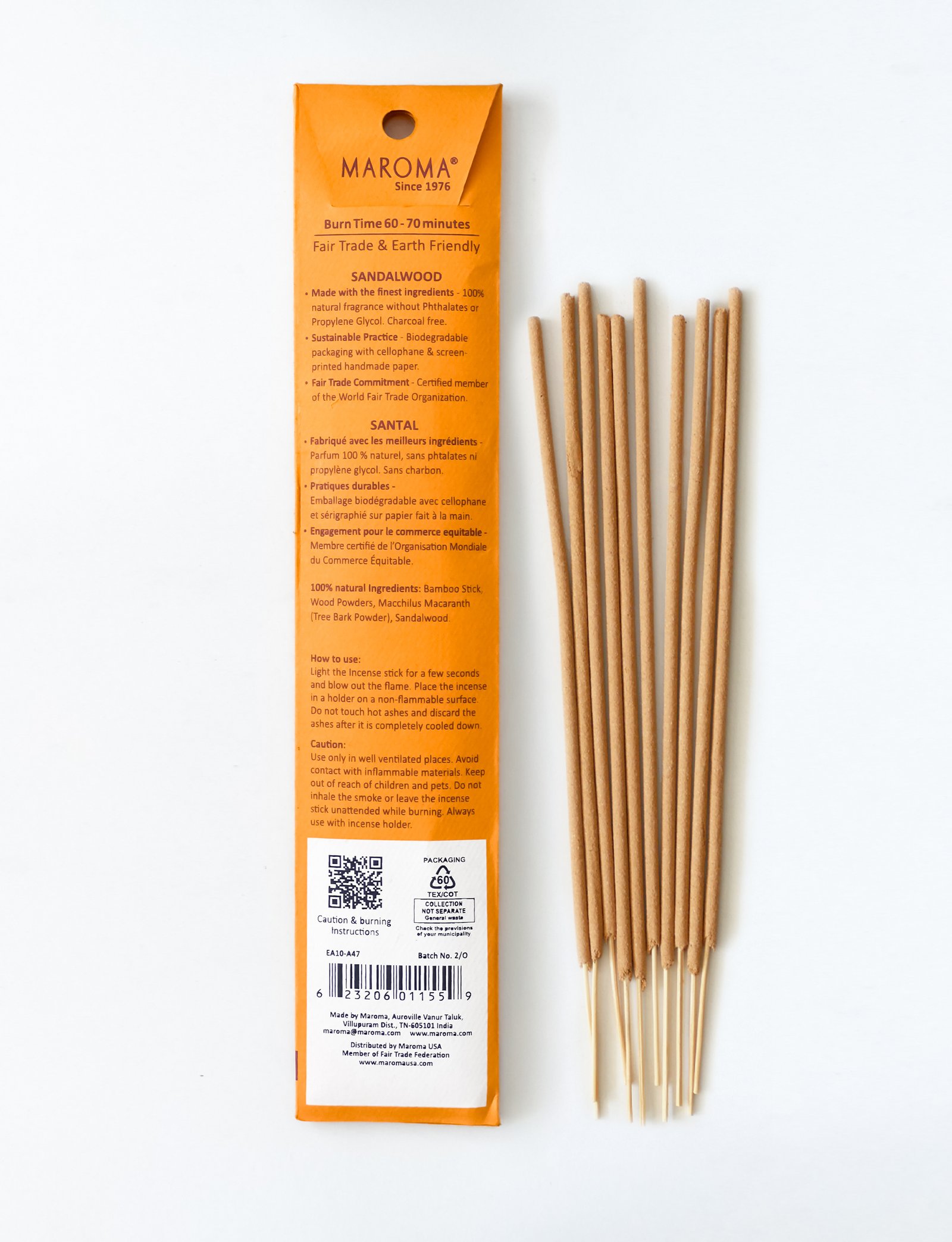 Sandalwood Incense Sticks view 2