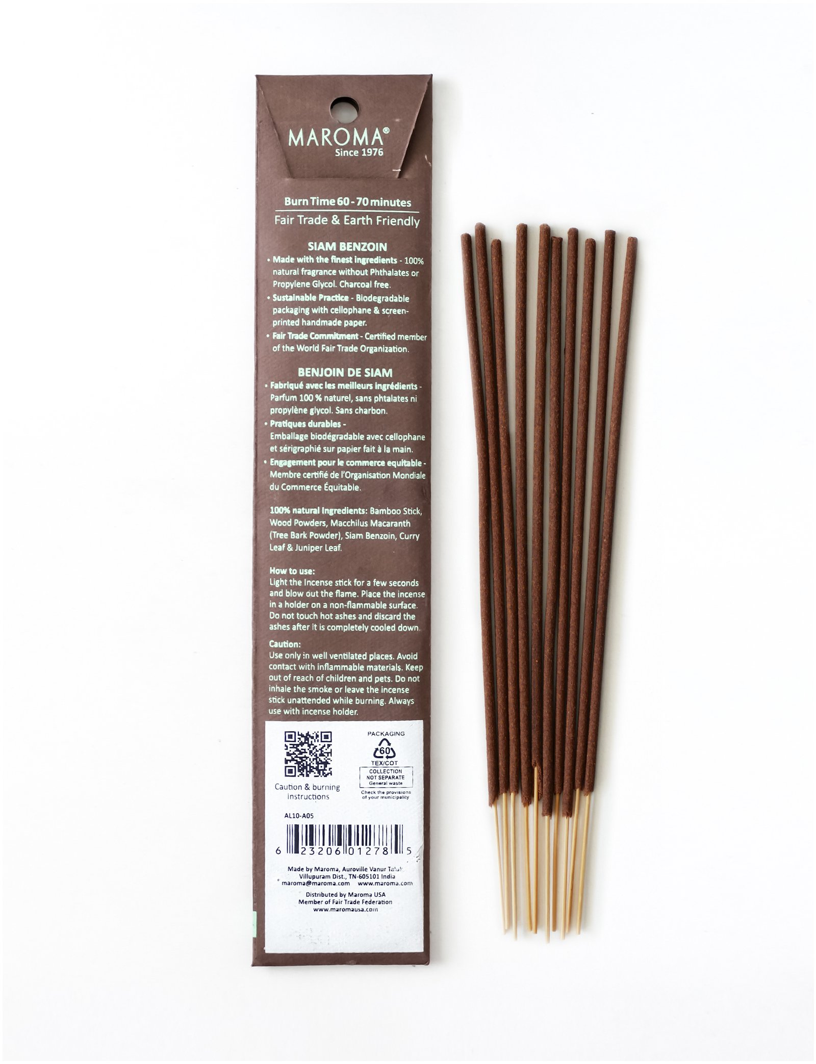 Siam Benzoin Incense Sticks view 2
