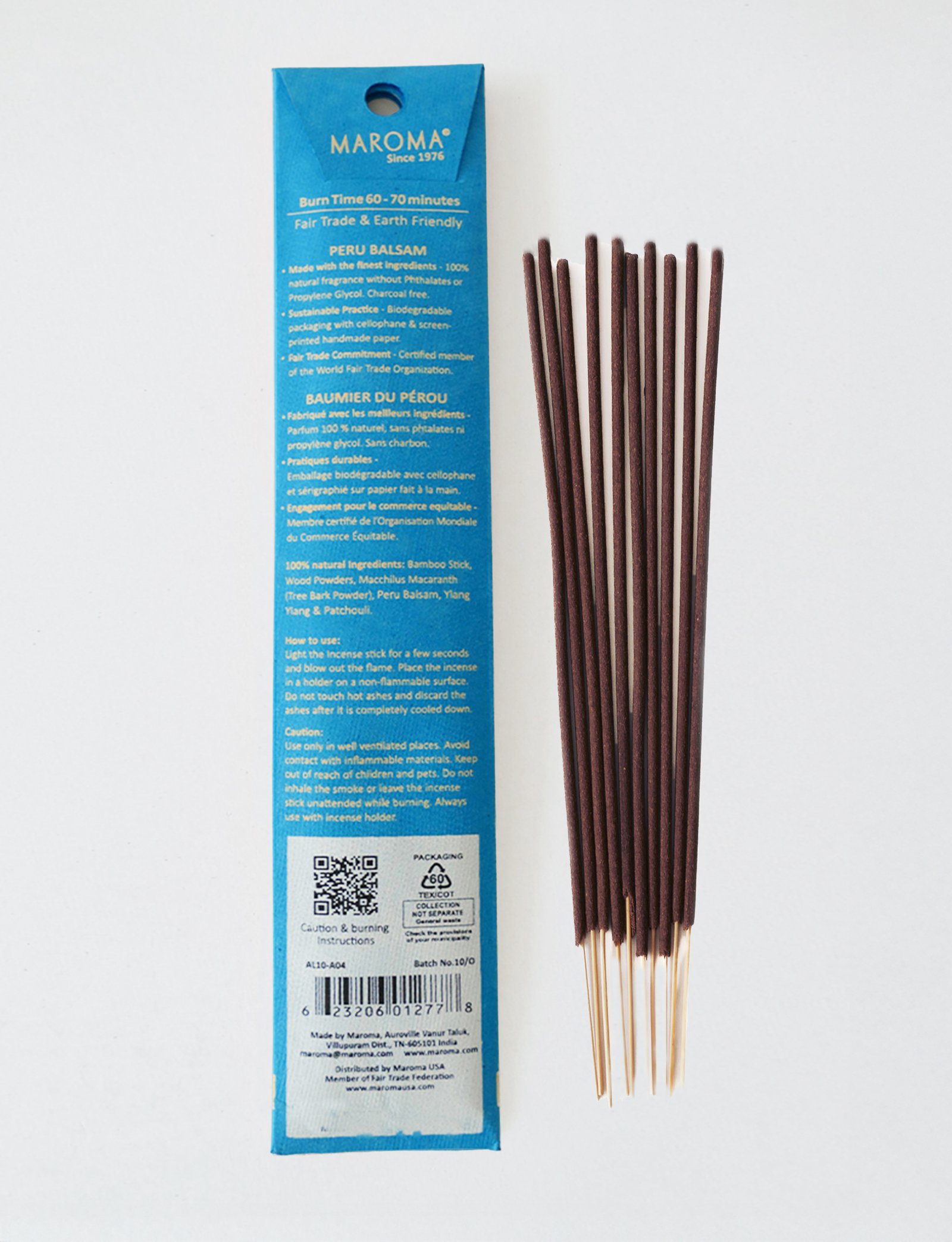 Peru Balsam Incense Sticks view 2