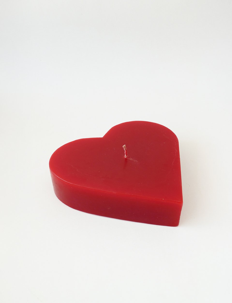 Large Love Heart Candle view 2