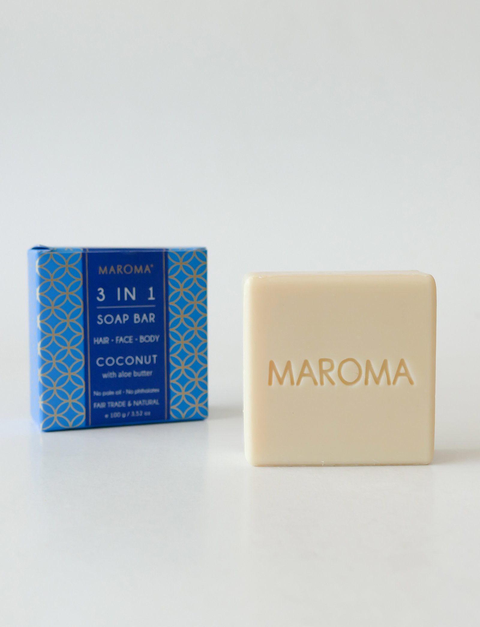 Coconut with Aloe Vera Hair and Body Bar view 2