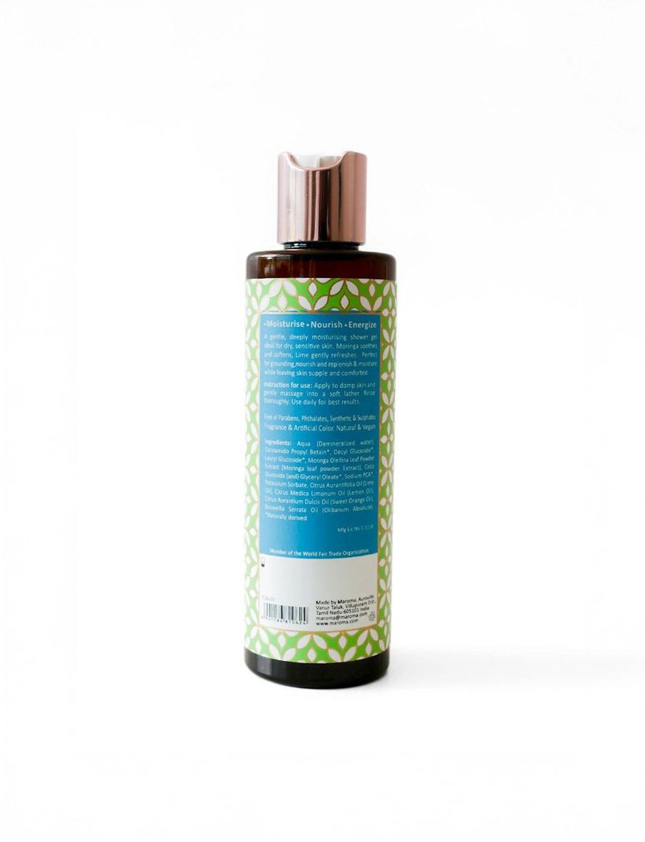 Moringa Lime Shower Gel view 2