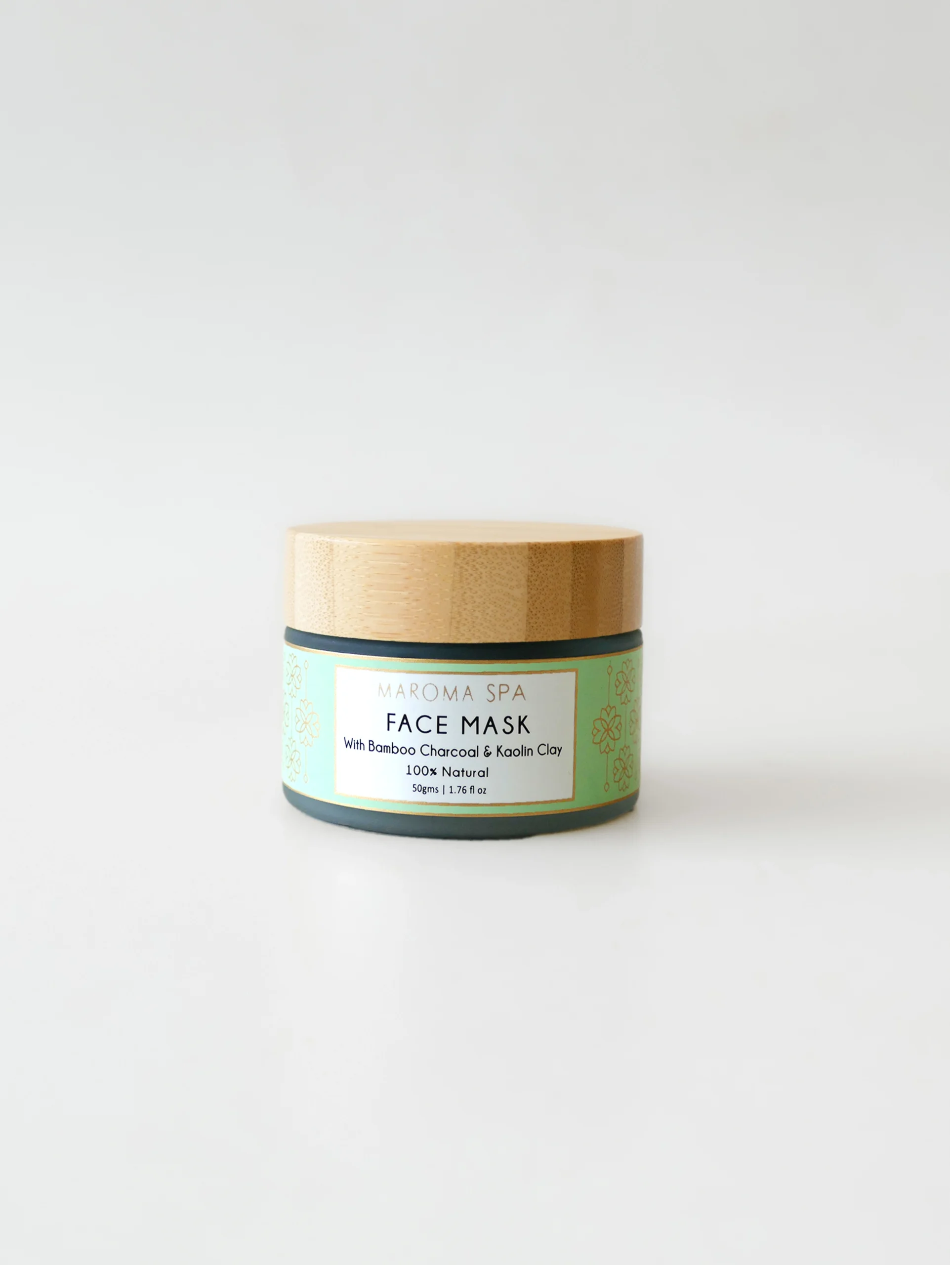 Face Mask with Bamboo Charcoal and Kaolin Clay view 2