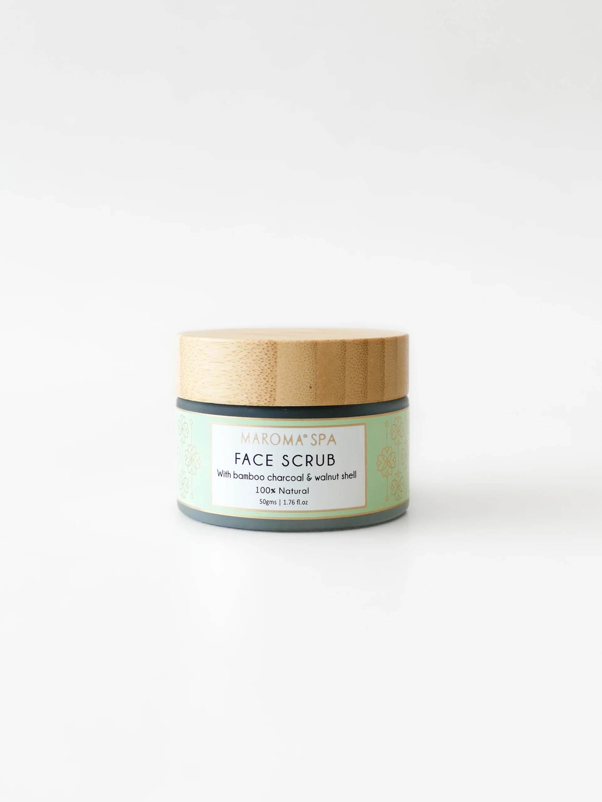 Face Scrub with Bamboo Charcoal and Walnut Shell view 2