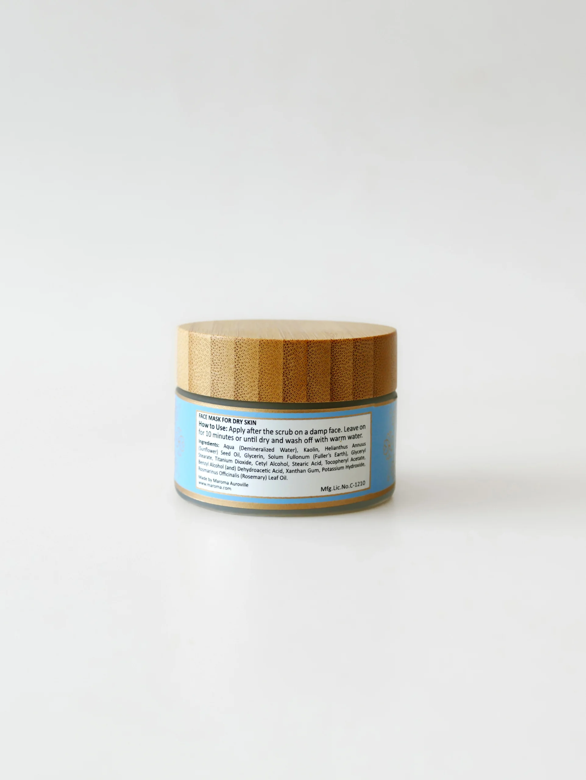 Face Mask with Multani Mitti and Kaolin Clay view 3