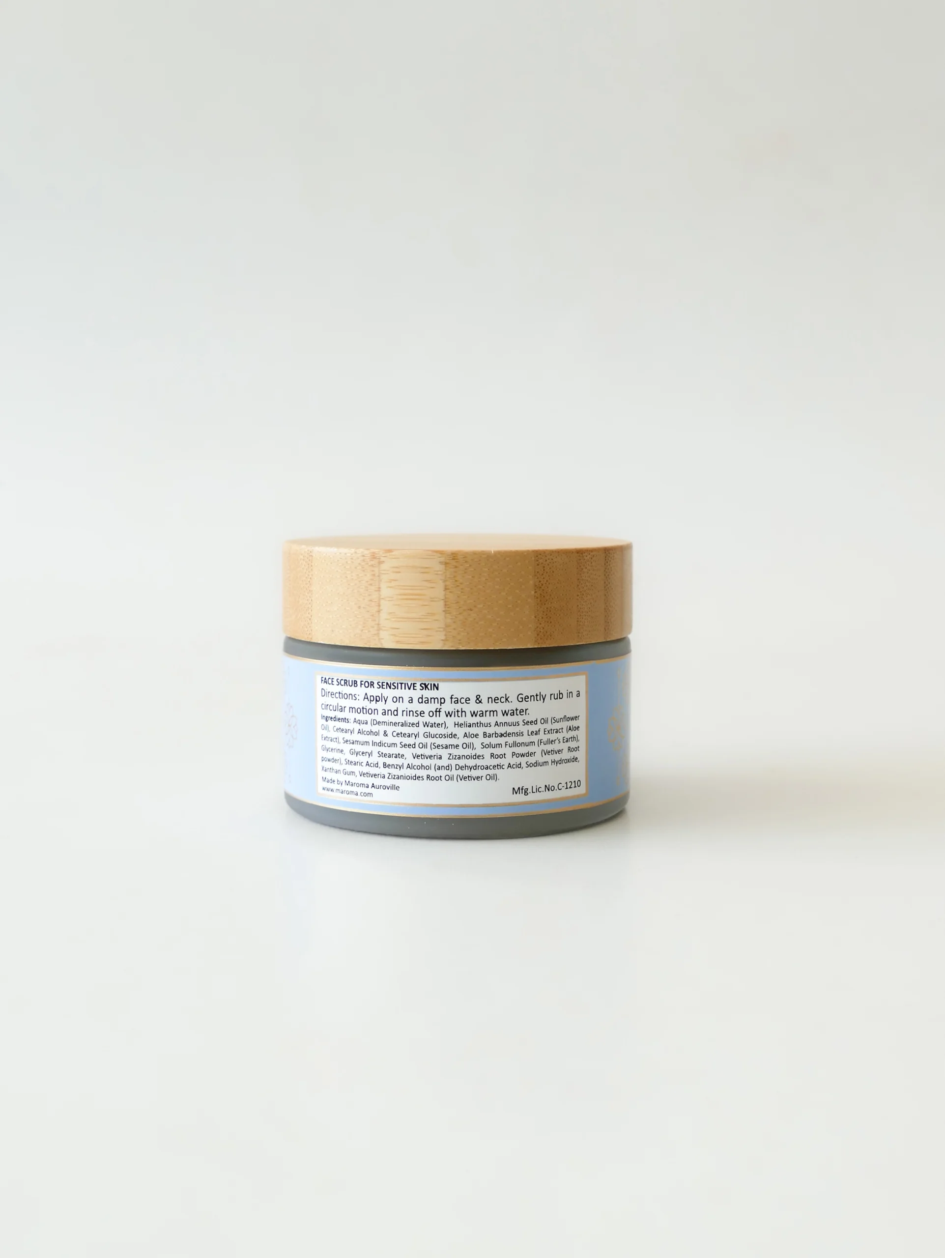 Face Scrub with Multani Mitti and Vetiver view 3