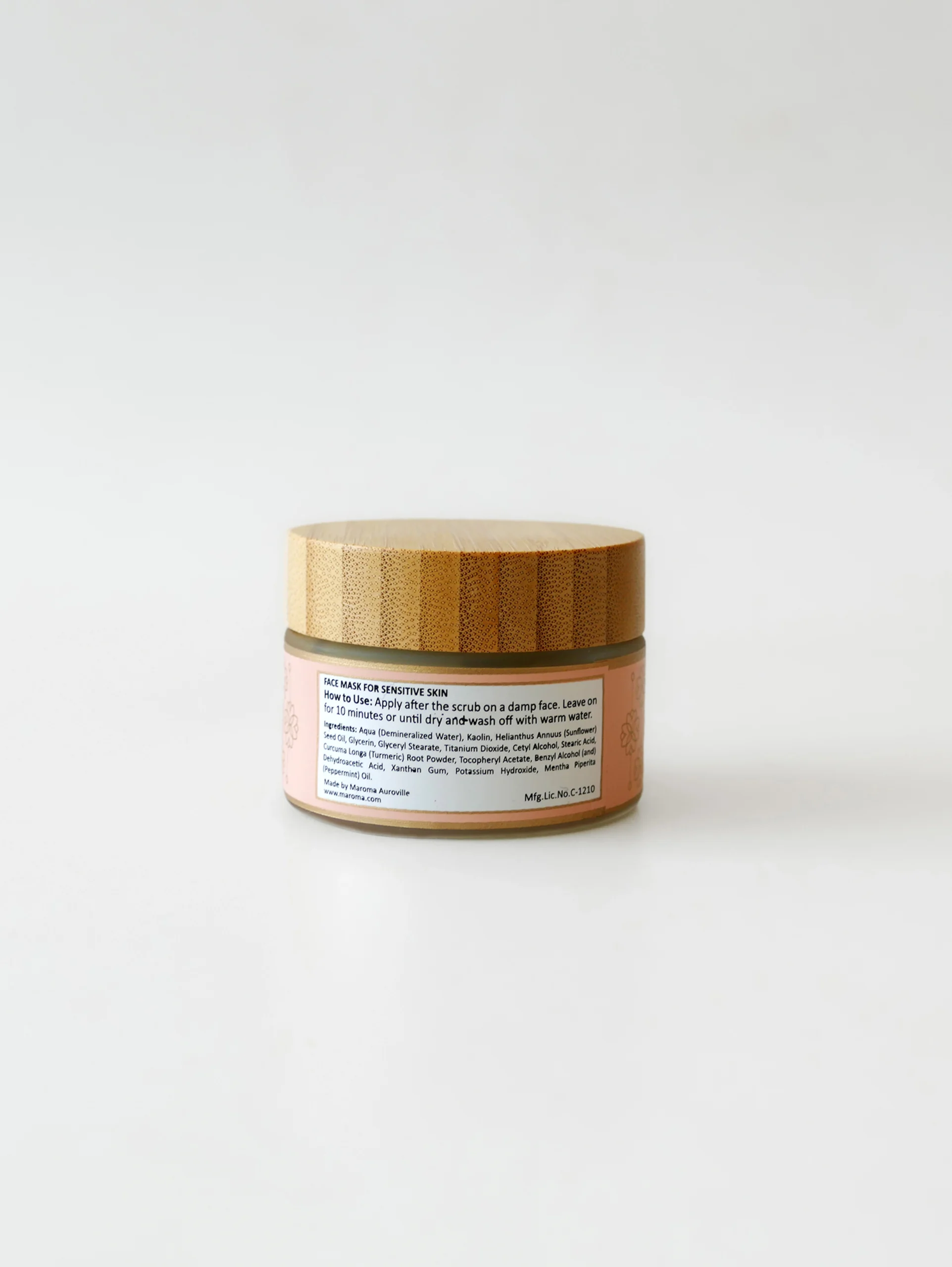 Face Mask with Turmeric and Kaolin Clay view 3