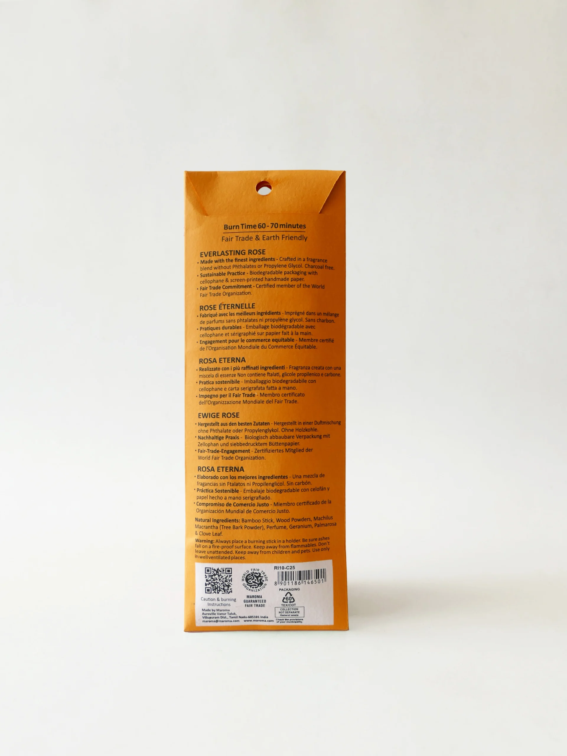 Everlasting Rose Guru Incense – Pack of 50 view 3
